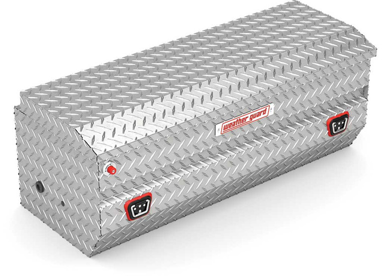 Weather Guard - Aluminum Allpurpose Chest Full Compact 8.5 Cu Ft  Clear Finish - 624-0-04