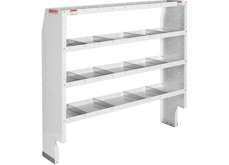 Weather Guard - Heavy Duty Adjustable 4 Shelf Unit 60 In X 60 In X 16 In - 2726964