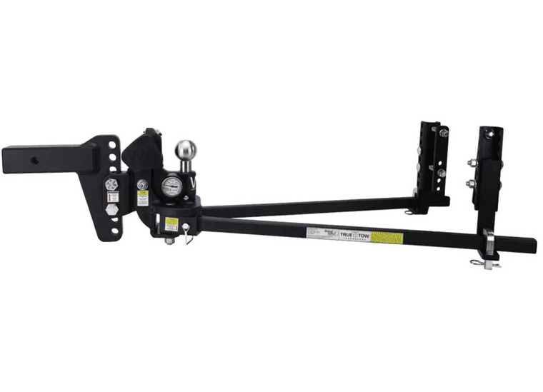 Weigh Safe - True Tow Middle Weight6in Drop 2in Shank Rated For 8.5k Gross Tongue Weight Rating With Ws05 - TTMW6-2-KA