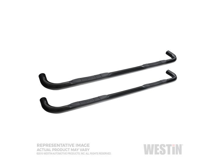 Westin Automotive - 19c Silverado/sierra 1500 Dbl Cab Black Eseries 3 Nerf Bars - 23-4125