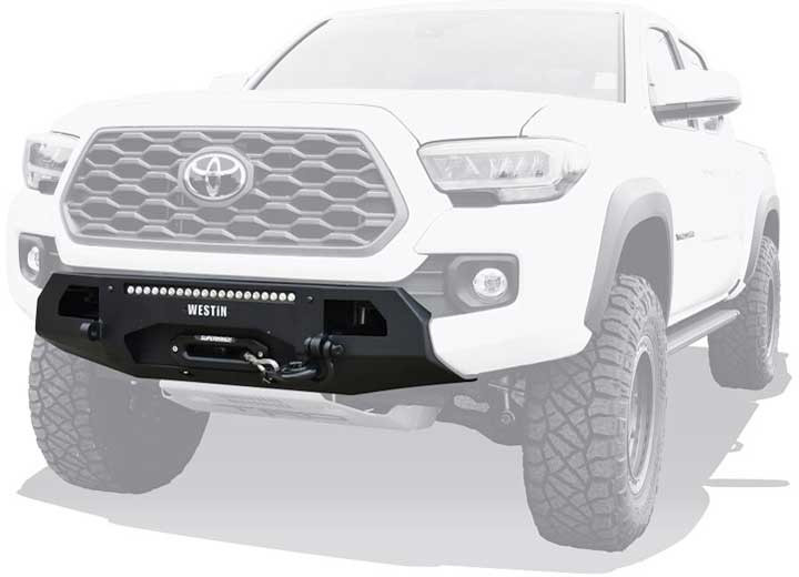 Westin Automotive - 1623 Tacoma Pro Series Mid Width Front Bumper Textured Black - 58-311045