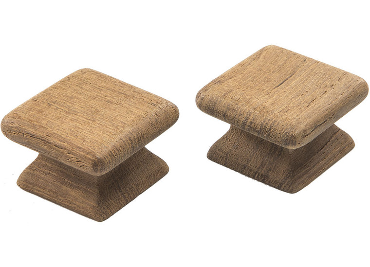 Whitecap - Square Drawer Knob 11/8in Square 2 Pk - 60130-A