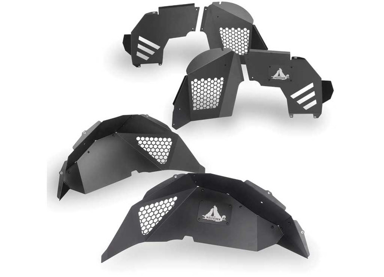Wolfstorm - 20182023 Jeep Wrangler Inner Fender Liners - WSAJL01G101B-BX