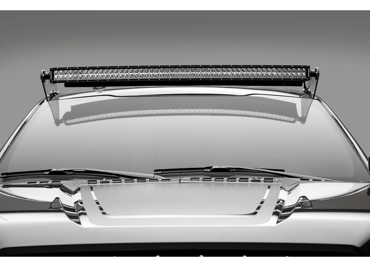 Zroadz - 1821 F150 Raptor Front Roof Light Bar Mount Kit(1)52in Curved  Light Bar/universal Wiring Harness - Z335662-KIT-C