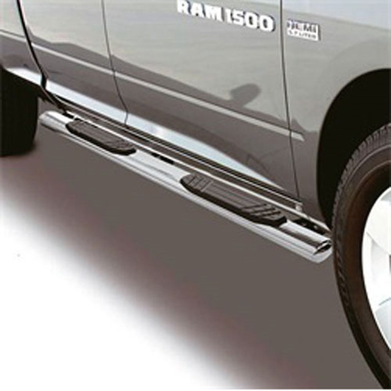 Go Rhino - 1517 Ram 1500 Quad Cab4in Oe Xtremecomplete Kit:sidesteps+brackets Polished - 684439980PS