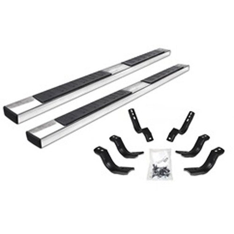 Go Rhino - 1517 Ram 1500 Crew Cab6in Oe Xtreme Iicomplete Kit:sidesteps+brackets Polished - 6862439987PS