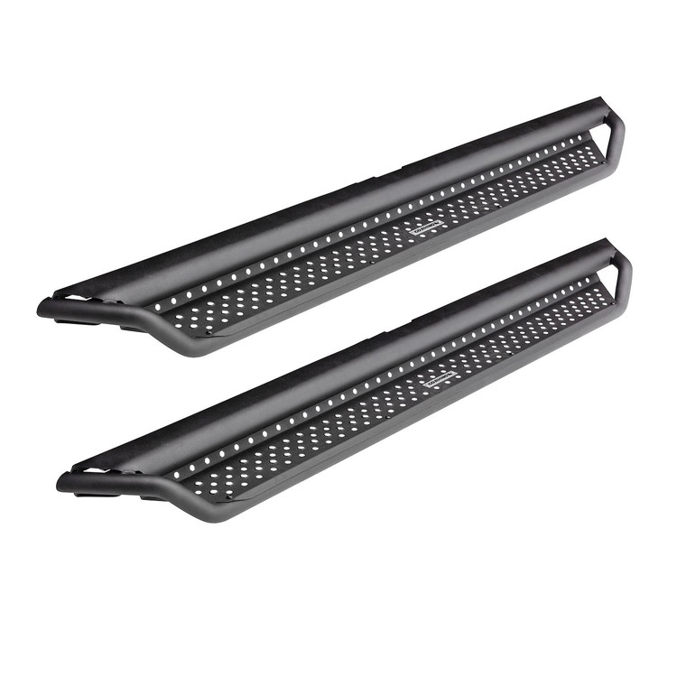 Go Rhino - 24c Tacoma Dble Cab Dom Xtreme D1 Side Steps W/rocker Panel Mounting Bracket Ki - D14432T