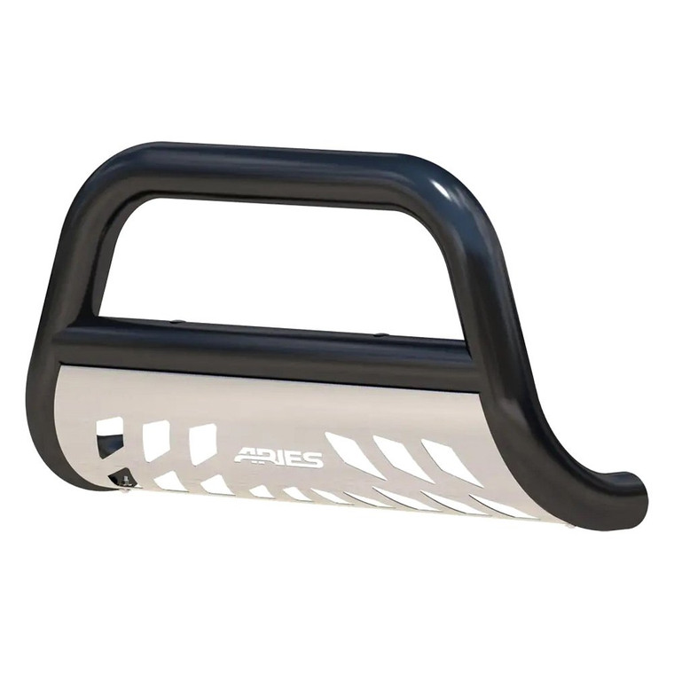 Aries - 1522 Colorado/canyon Bull Bar W/skid 3in Black - B35-4015