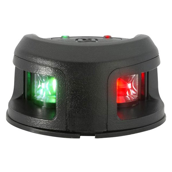 Attwood Corp - Led Navigation Bicolor Lightbow Mount Black - NV2002PB-7