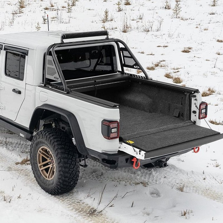 BedRug - 20c Gladiator 2pc Allows Full Use Of Trunk Bedrug Bedliner - BRJ20SBK