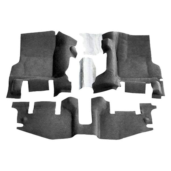 BedRug - 9706 Wrangler Tj Front 3pc Floor Kit Bedtred - BTTJ97F
