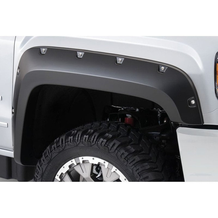 Bushwacker - 19c Sierra 1500 Fender Flare 4pc Onyx Black - 40909-34