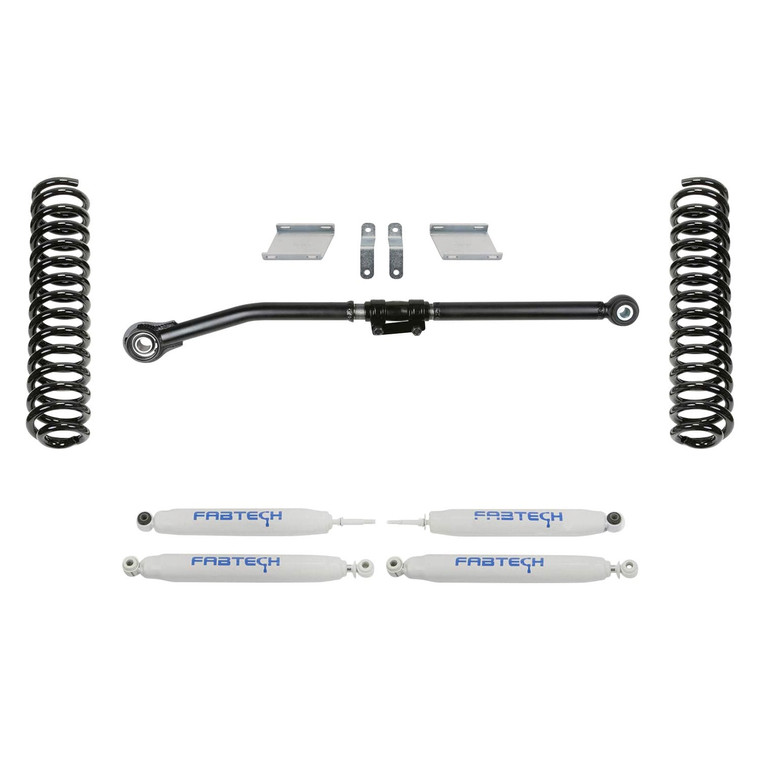 Fabtech - 17c Ford F250/f350 4wd Diesel 2.5in Basic Coil Kit W/perf Shk - K2333