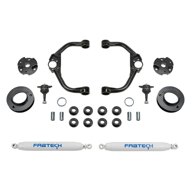 Fabtech - 19c Ram 2wd/4wd (non Rebel) 3in Ball Joint Uca Lift Kit W/rear Performance Shocks - K3167