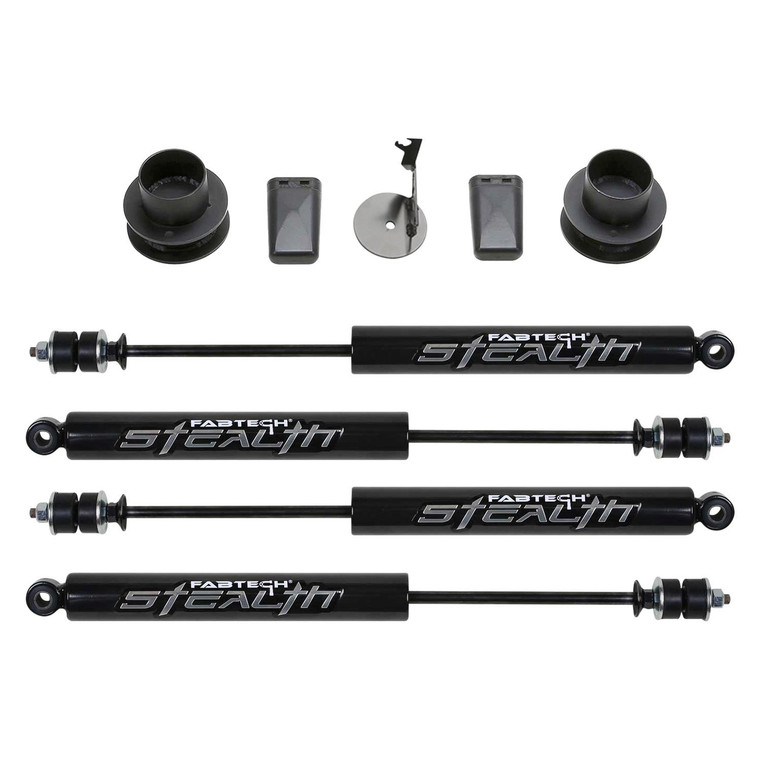 Fabtech - 19c Ram 2500 4wd 2.5in Coil Spacer Lift Kit W/stealth Shocks - K3191M