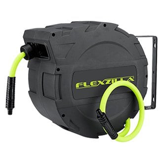 Flexzilla - Fz Enclosed Plastic Retractable Air Hose Reel 3/8in 30ft - L8232FZ