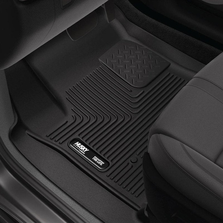 Husky Liner - 2123 Santa Fe 2nd Seat Floor Liner Black - 53891