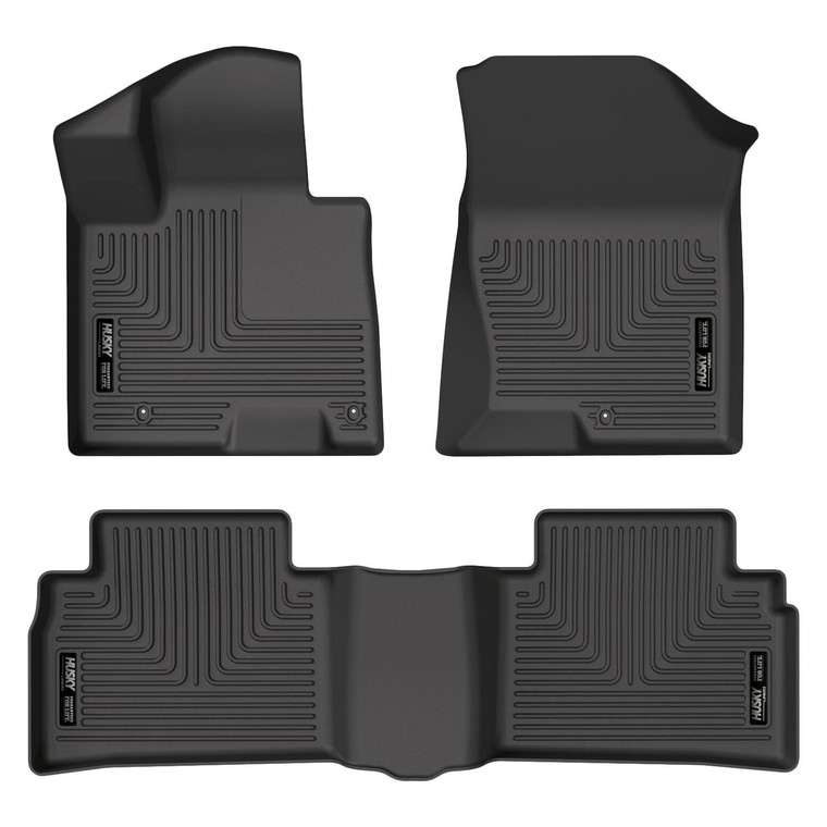 Husky Liner - 2223 Tucson Limited Front/second Rows Floor Liner Black - 95781