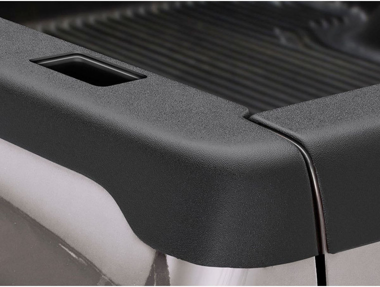 Husky Liner - 9906 Silverado 1500 (ex Flareside) Bed Rail Caps Smoothback Black - 2888009