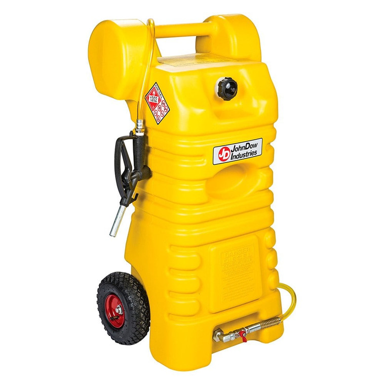 JohnDow Industries - 25gallon Poly Fuel Cart  Diesel - FC-25PFC-D