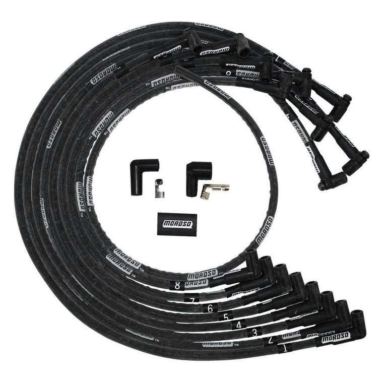 Moroso - Wire Set Mag Tune Sleeved Sbc Hei 90 Deg - 9767M
