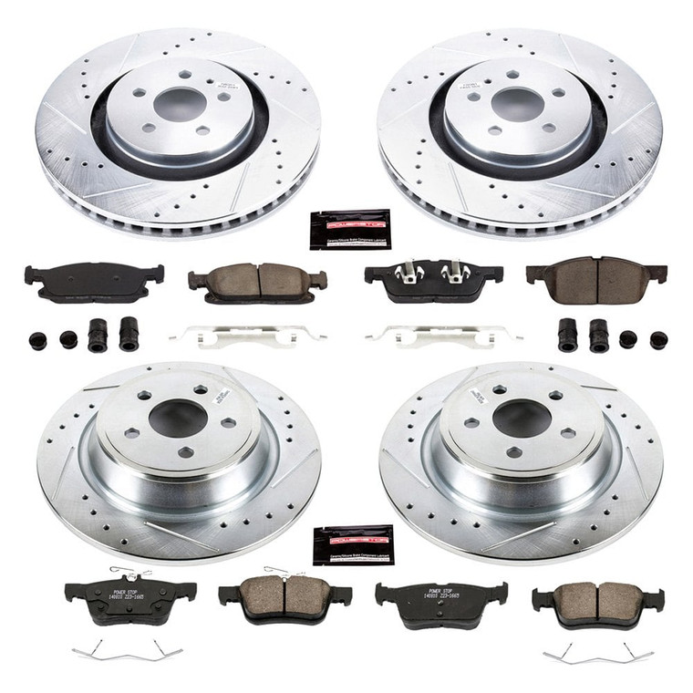 Powerstop - Front And Rear Z23 Evolution Sport Brake Upgrade Kit - K7231