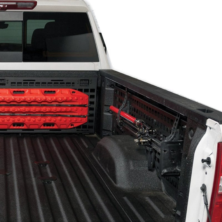 Putco - 1519 Silv/sierra 2500/3500 Hd 6.5ft Blk Pwdr Coated Molle Pass Side Panel - 195072