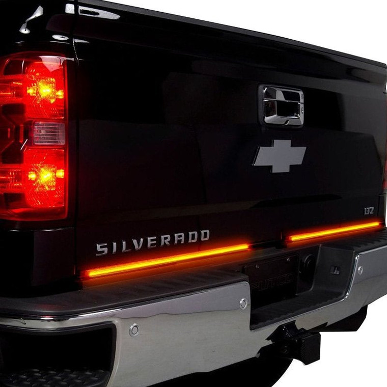 Putco - 1919 Ram 1500/wrangler Jk/jl 18x2 (pair)blade Led Light Bars Red/amber - 92009-18