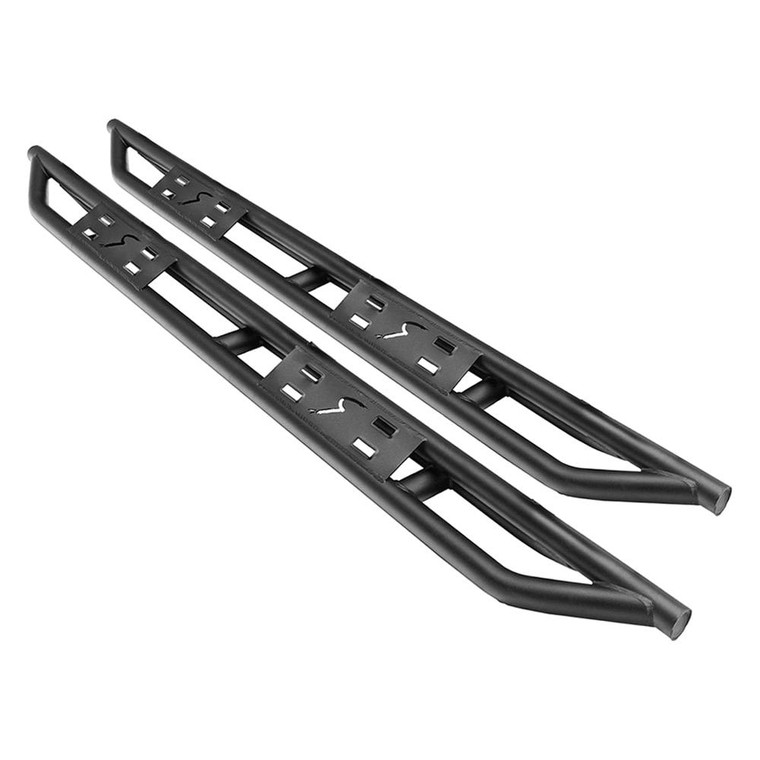 Rampage - 20c Gladiator Srs Side Bar Rock Crawler Style Steel Black - 88736