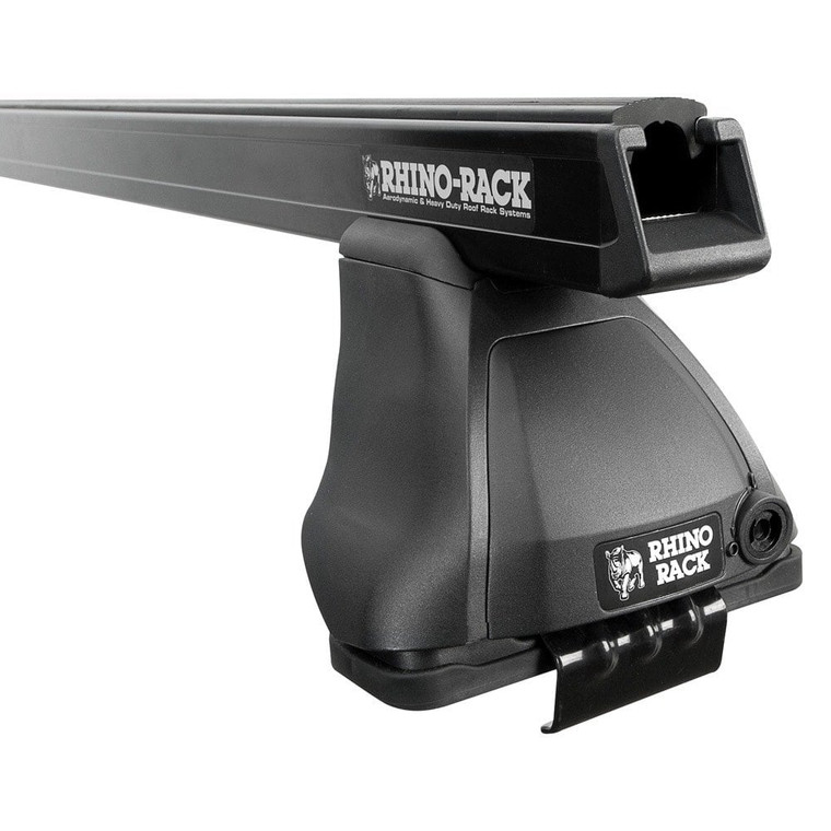 Rhino-Rack - Heavy Duty 2500 Black 2 Bar Roof Rack - JA5492