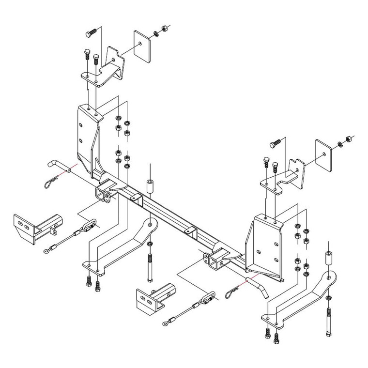 Roadmaster - Tow Bar Mntg Brkt Kit - 3160-1B