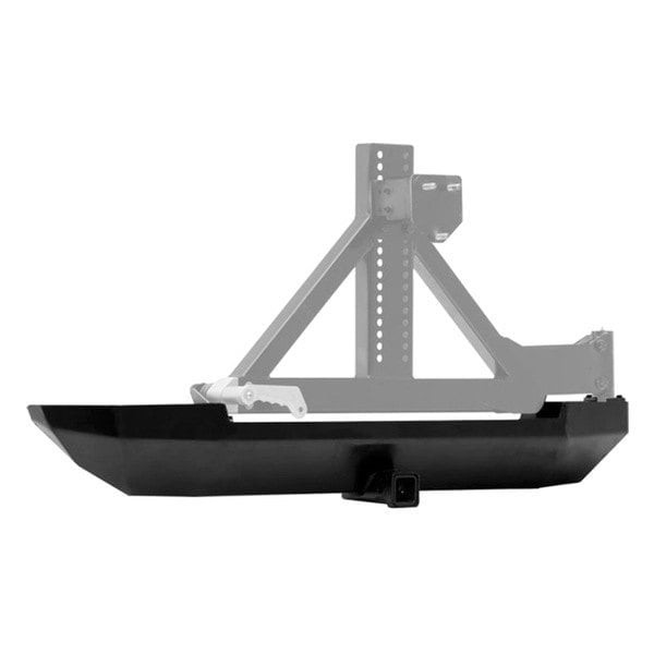 Smittybilt - 8706 Wrangler Yj/tj/lj Xrc Rear Tire Carrier Bumper; Black Textured - 76653