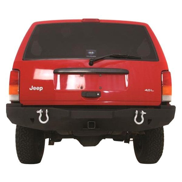 Smittybilt - 8401 Cherokee (xj) 2/4 Door Xrc Rear Bumper W/hitch  Black Textured - 76850