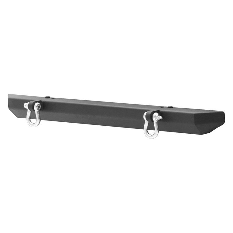 Smittybilt - 8706 Wrangler Yj/tj/lj Src Classic Rock Crawler Front Bumper W/ Drings; Black Powdercoat - 76740D