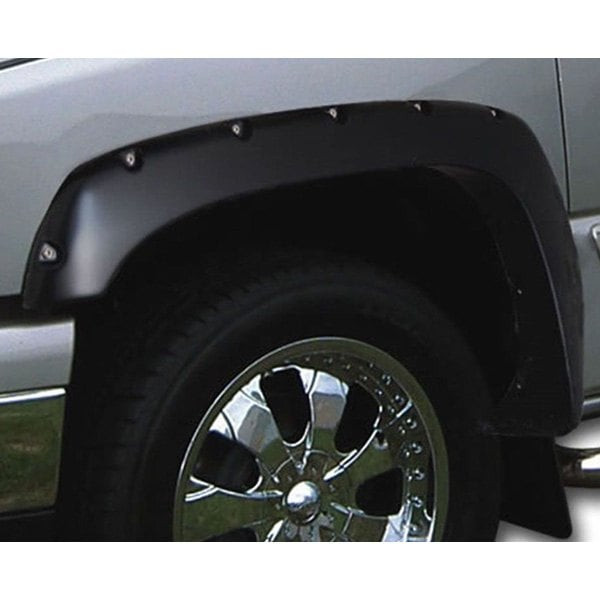 Stampede - 0712 Sierra 1500 Smoke Ruff Riderz Fender Flares - 8413-2