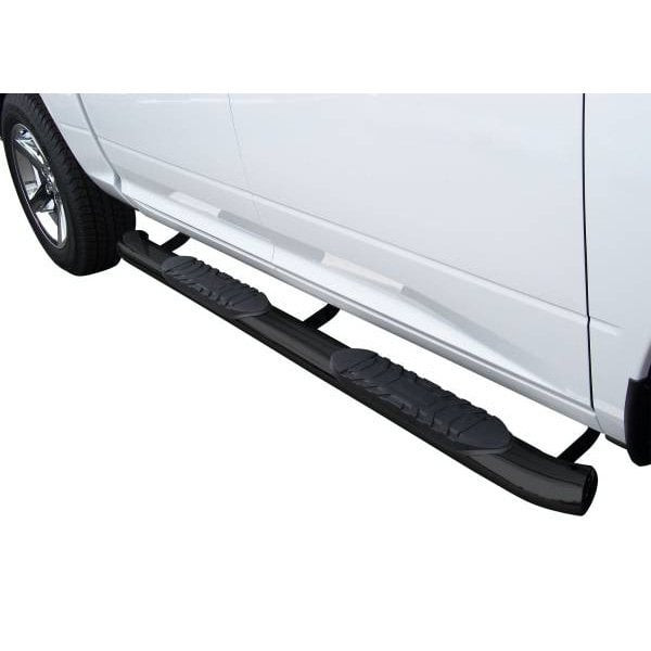 Steelcraft Automotive - 19c Silverado/sierra 1500/20c Silverado/sierra 2500/3500 Reg Cab Black 5in Oval Premium Sidebars - 402329BP