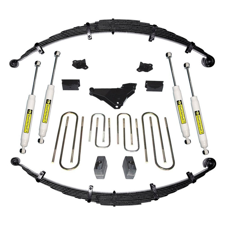 Superlift - 20002004 Ford F250/f350 Super Duty 4wd Diesel/v10 4in Lift Kit W/superlift Shocks - K632