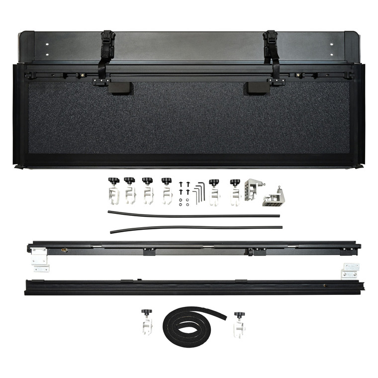 Westin Automotive - 1018 Ram 1500 6.4ft Hard Trifold Tonneau Cover Black - 19-44325