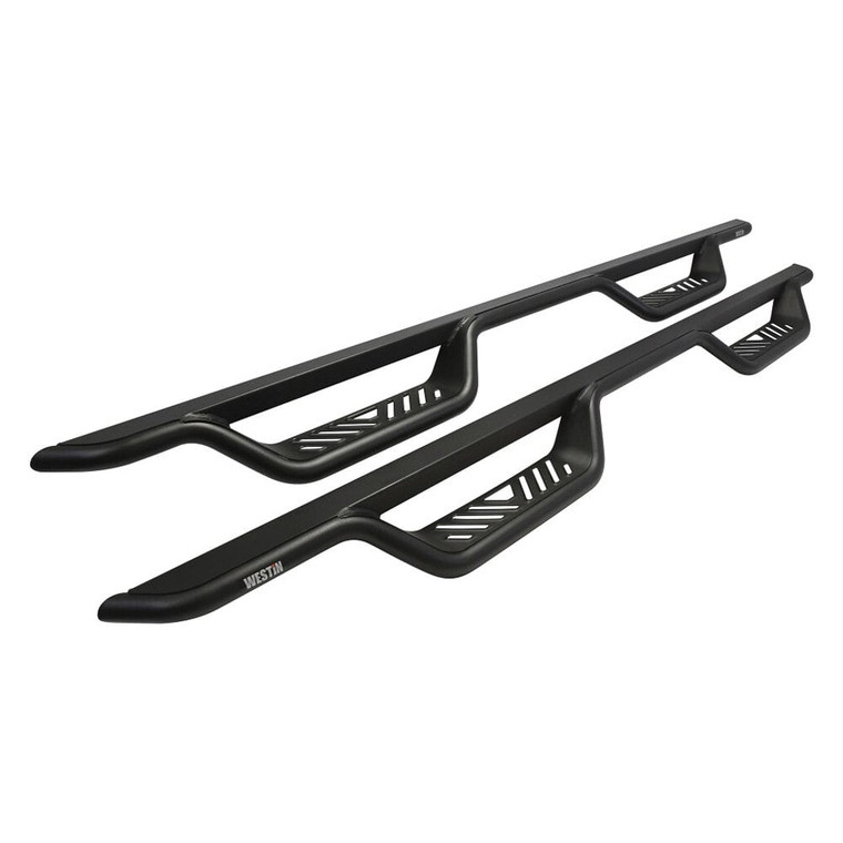 Westin Automotive - 9916 F250/350/450/550 Crew Cab Outlaw Drop Nerf Step Bars Textured Black - 20-11335