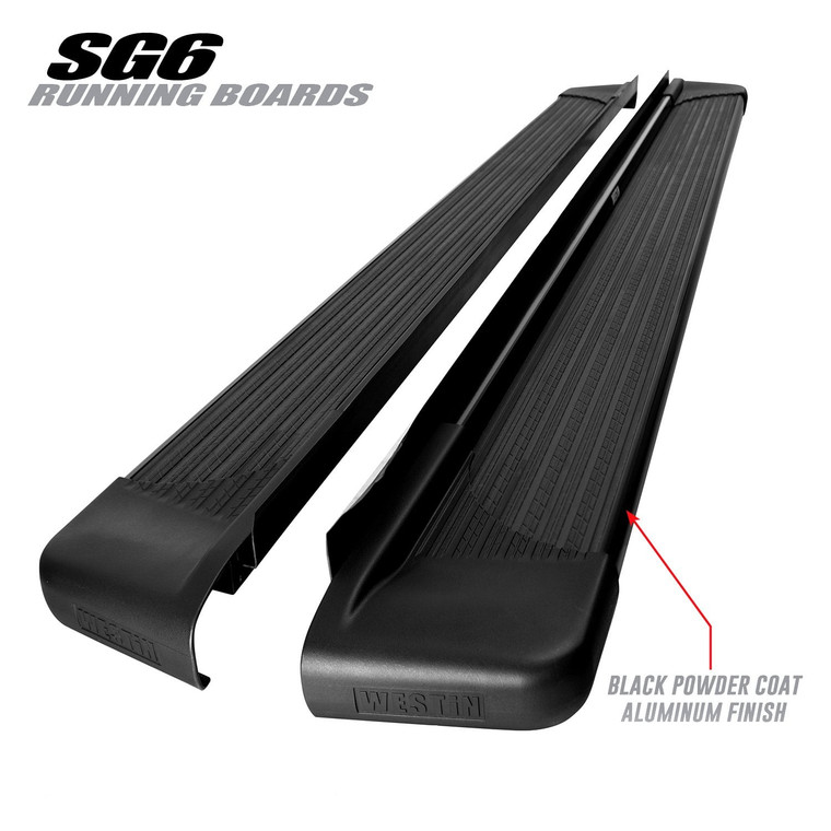 Westin Automotive - 74.25 Inches Black Sg6 Running Boards (brkt Sold Sep) - 27-64725