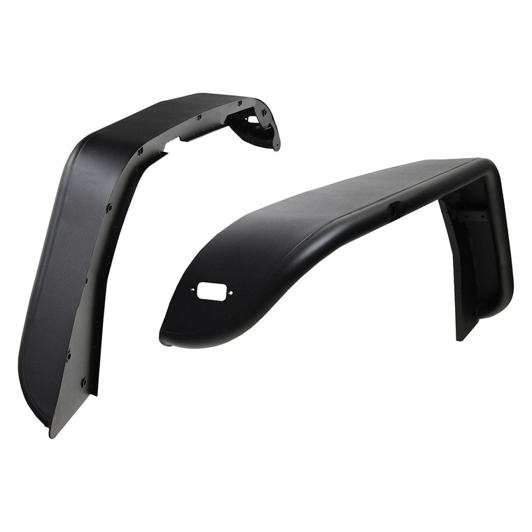 Westin Automotive - 18c Wrangler/20c Gladiator Textured Black Tube Fenders  Front - 62-1025