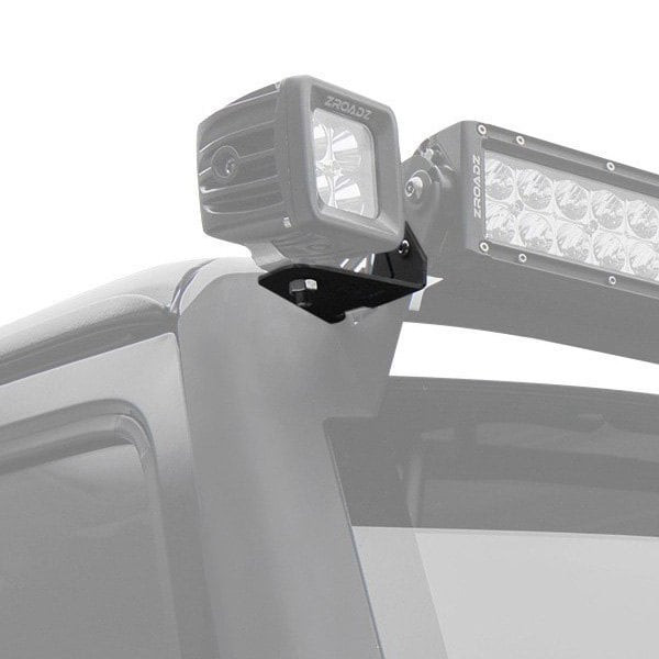 Zroadz - 0718 Wrangler Side Mount Led Brackets For Front Roof Mounts - Z334811