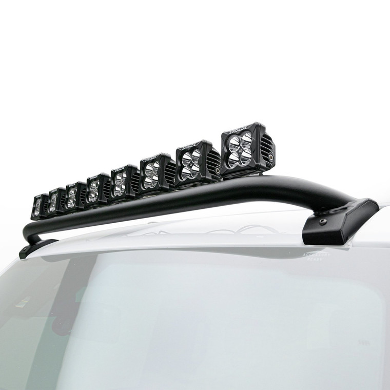 Zroadz - 2122 Bronco Front Roof Led Kit Mild Steel Black - Z935401-KIT