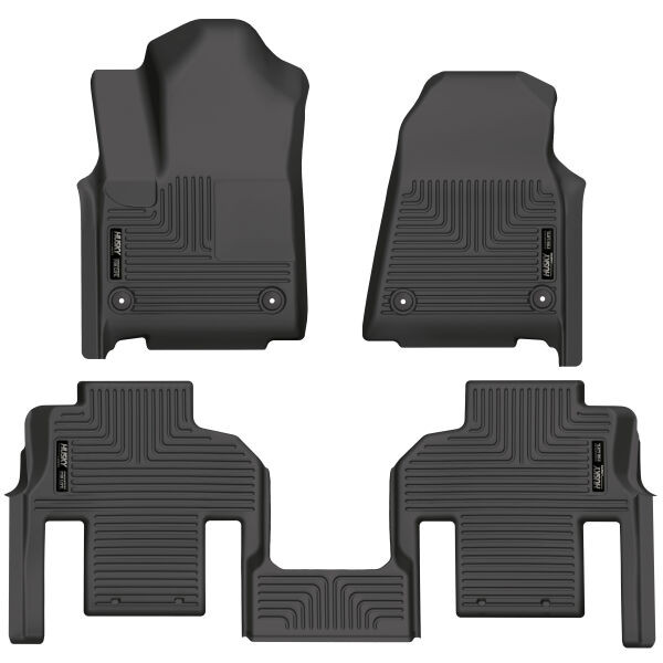 Husky Liner - 2223 Wagoneer Front/2nd Seat Floor Liners Black - 99061