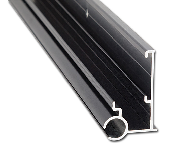 AP Products - Insert Gutter/awning Rail Black 8 Ft - 021-56302-8
