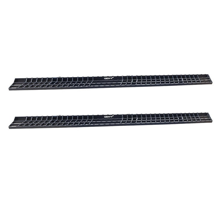 Gen-Y Hitch - 84in Long Running Board Rs/cs (running Board Only) Black - GH-25100