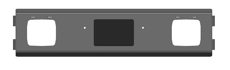 Fab Fours - 20c F250/f350 Super Duty Adaptive Cruise Control Relocation Bracket For Vengean - M6550-1