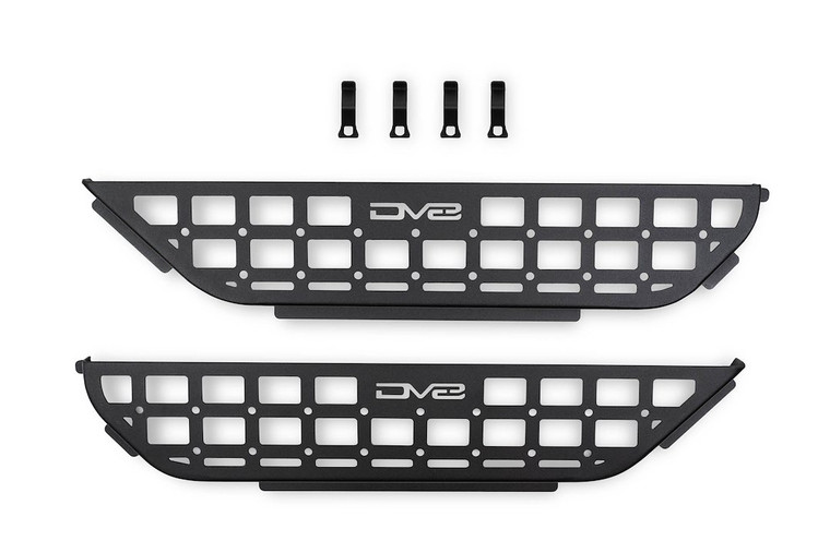 DV8 Offroad - 18c Jeep Wrangler Jl/20c Gladaitor Slim Front Door Only Molle Pockets - MPJL-07