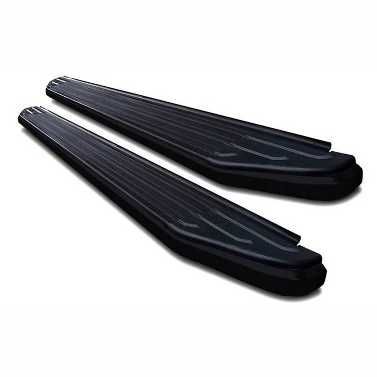 Blackhorse Off Road - 21c Bronco (4dr) Peerless Running Boards Black - PR-F1272BK