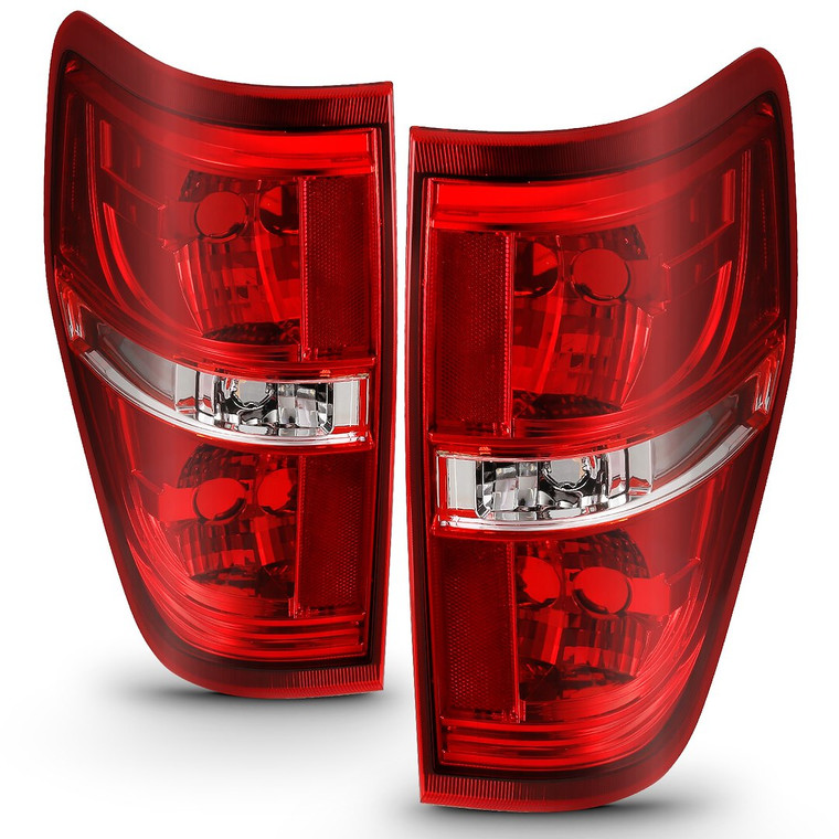 Anzo - Euro Taillight Red/clear (w/o Bulb) - 311299